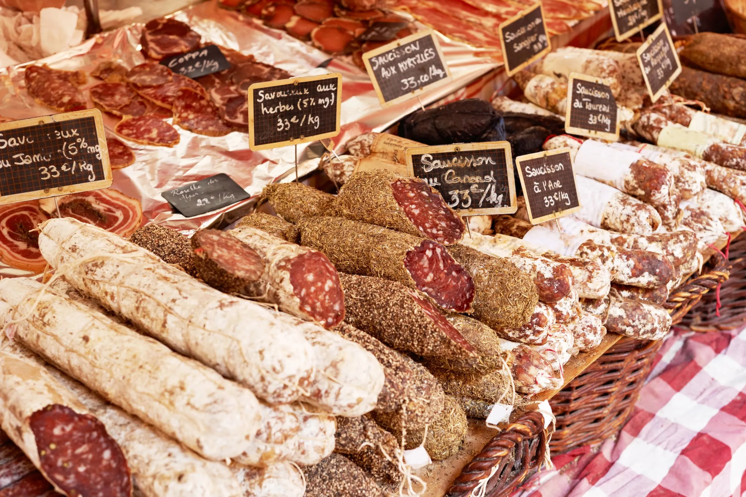 Saucisse à Aix en Provence