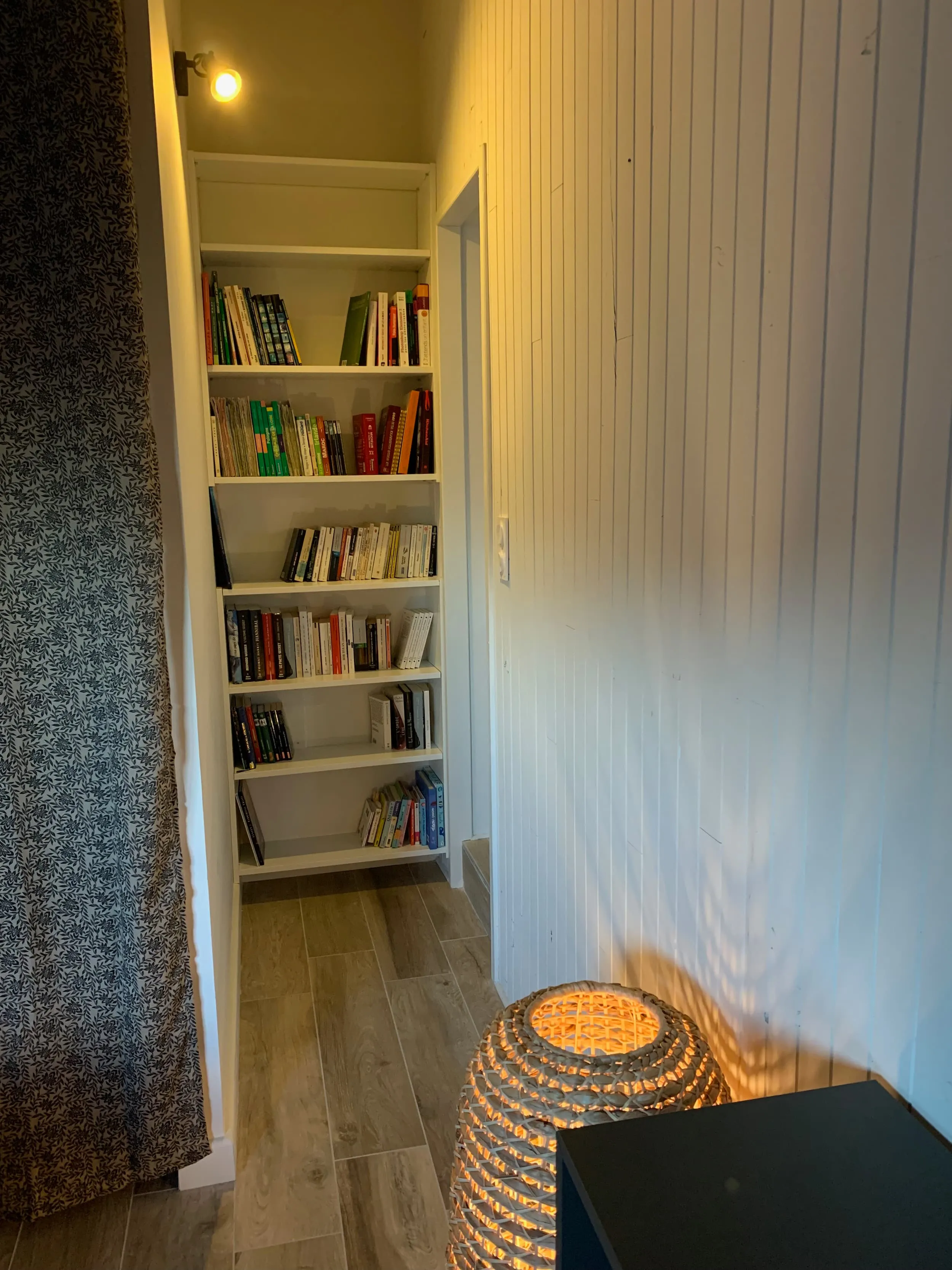 Début des travaux dans la chambre rouge