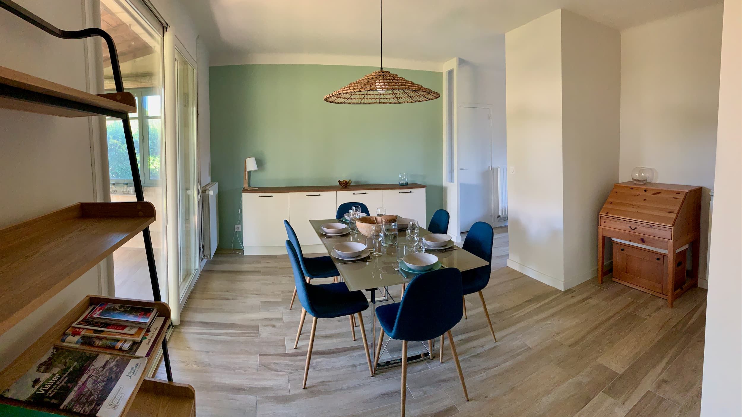 Vue de la salle à manger