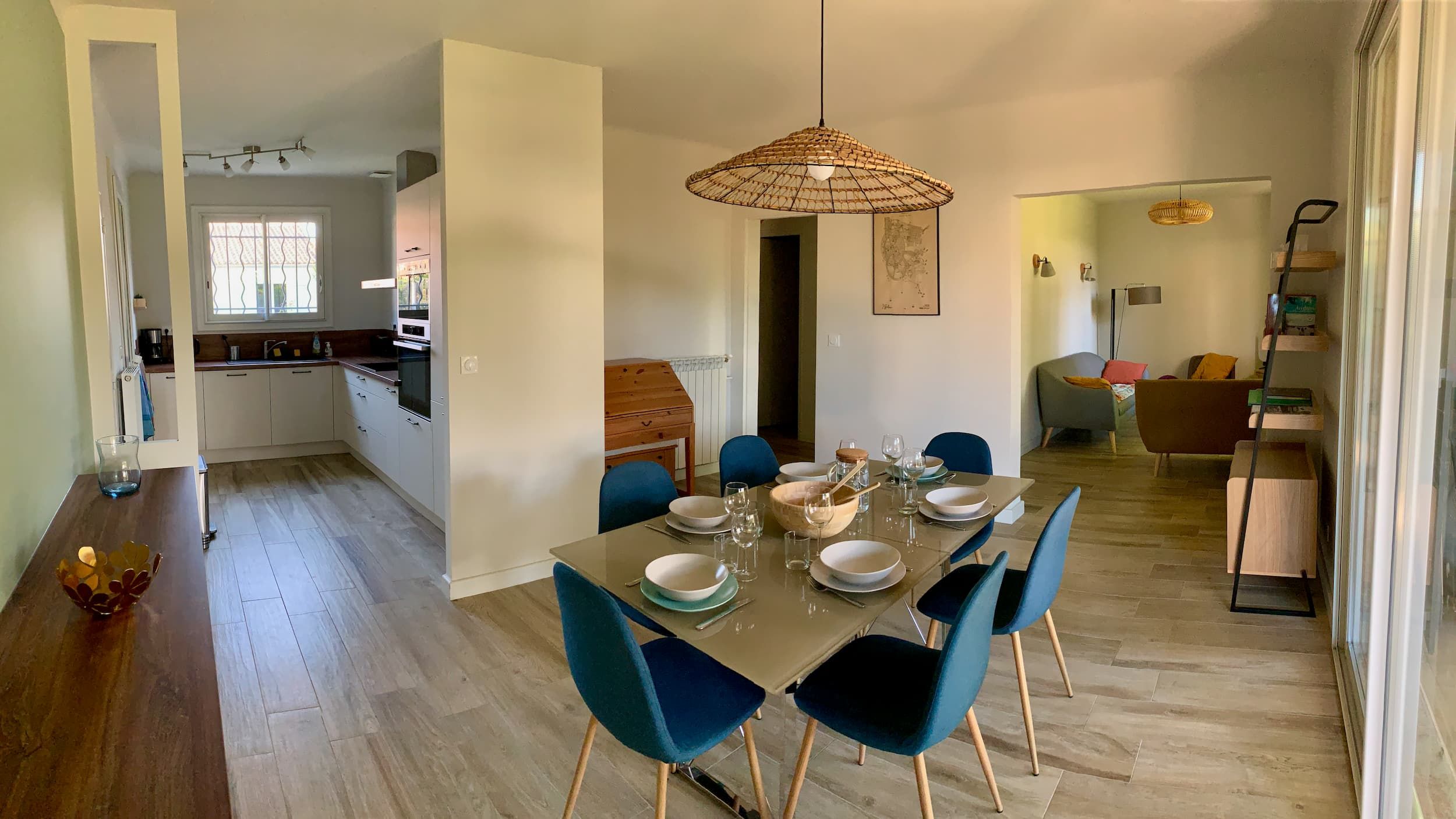 Vue de la salle à manger