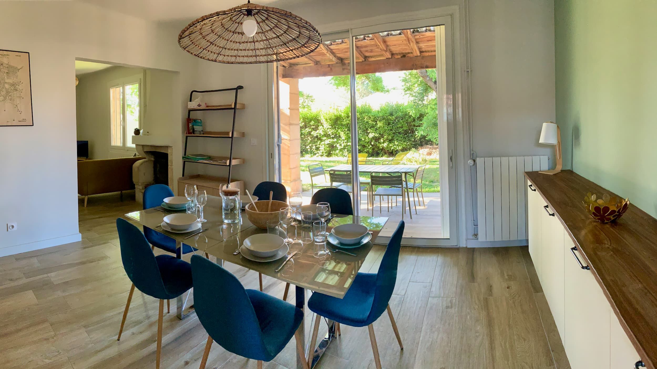 Vue de la salle à manger